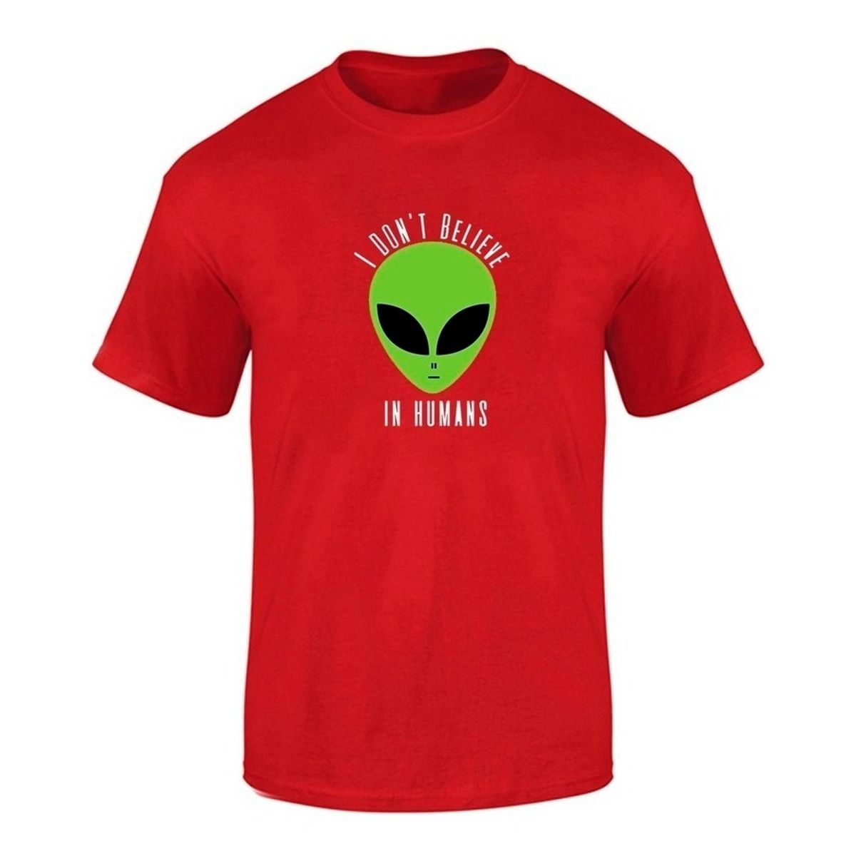 GENERICO - Polera Alien Extraterrestre Ufo  Humans Moda Hombre Y Niño