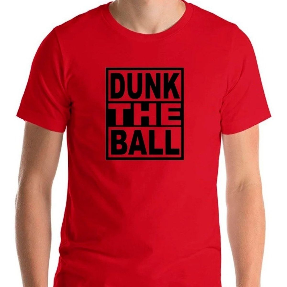 GENERICO - Polera Basketball Dunk The Ball Clavada Mate Baloncesto