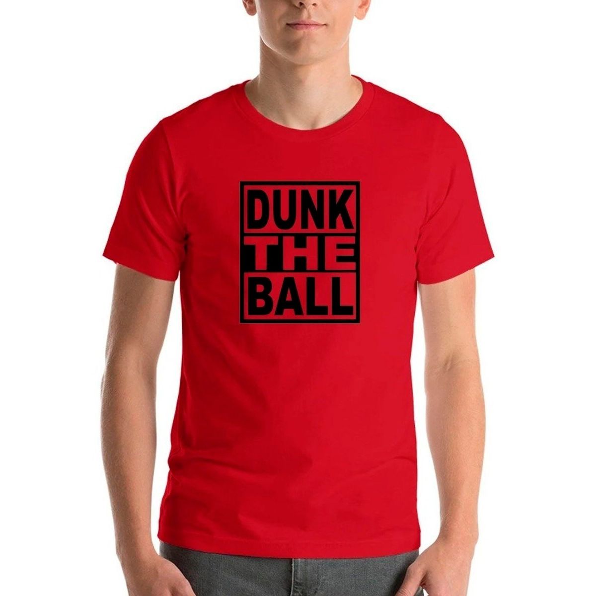 GENERICO - Polera Basketball Dunk The Ball Clavada Mate Baloncesto