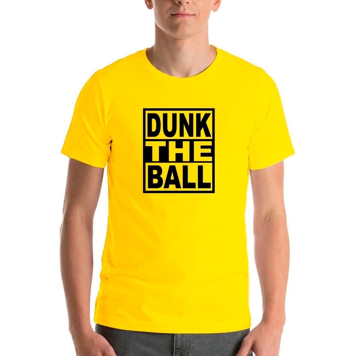 GENERICO - Polera Basketball Dunk The Ball Clavada Mate Baloncesto