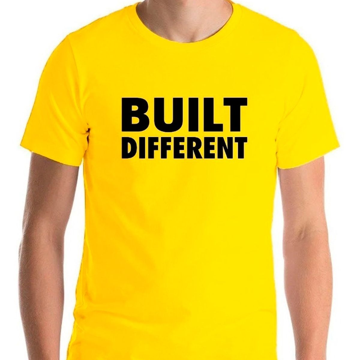 GENERICO - Polera Build Different  Crossfit Gimnasio Luchador Campeon