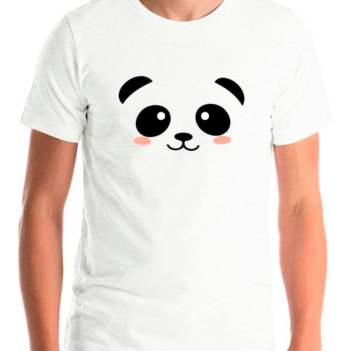 GENERICO - Polera Oso Panda Kawai Face  Cute  Adultoniño