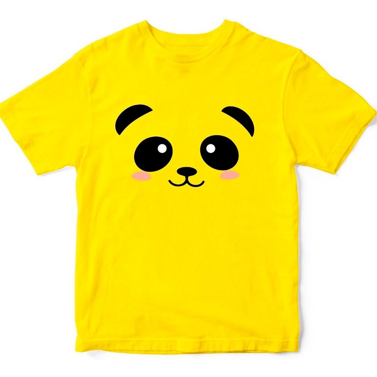 GENERICO - Polera Oso Panda Kawai Face  Cute  Adultoniño
