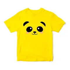GENERICO - Polera Oso Panda Kawai Face Cute Adultoniño