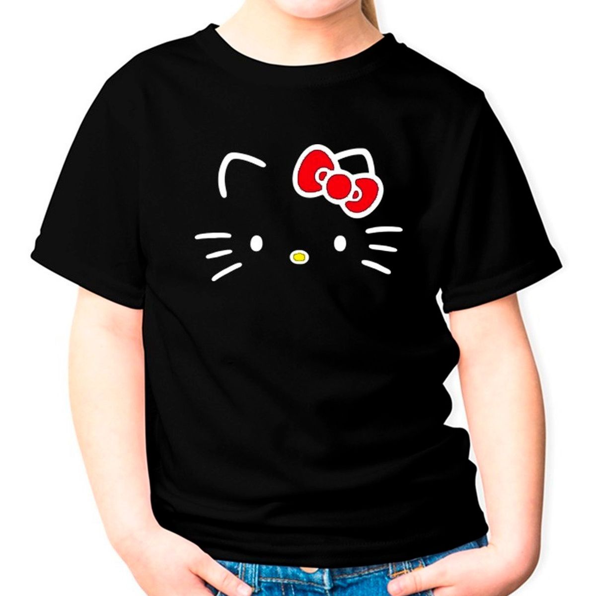 GENERICO - Polera Regalo Diseño Gato Cat Kawaihellokitty Mujerniña