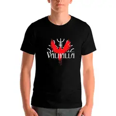 GENERICO - Polera Vikingos Viking Valhalla 001 Hombreniño