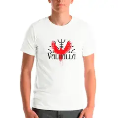 GENERICO - Polera Vikingos Viking Valhalla 001 Hombreniño