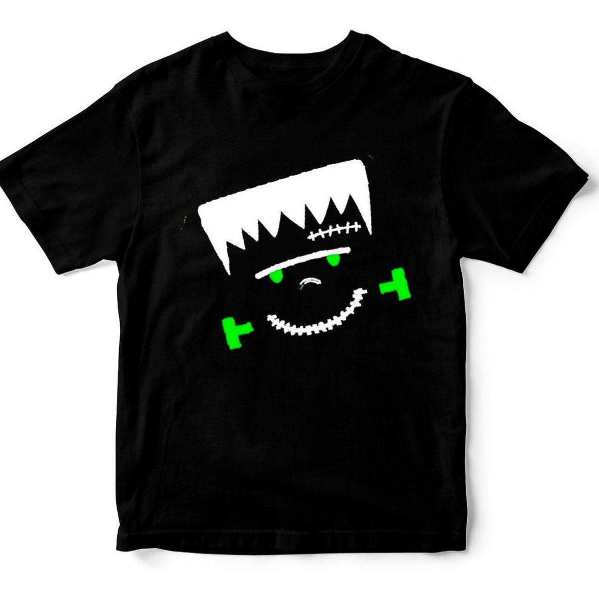 GENERICO - Polera Niño Adulto Halloween Frankie