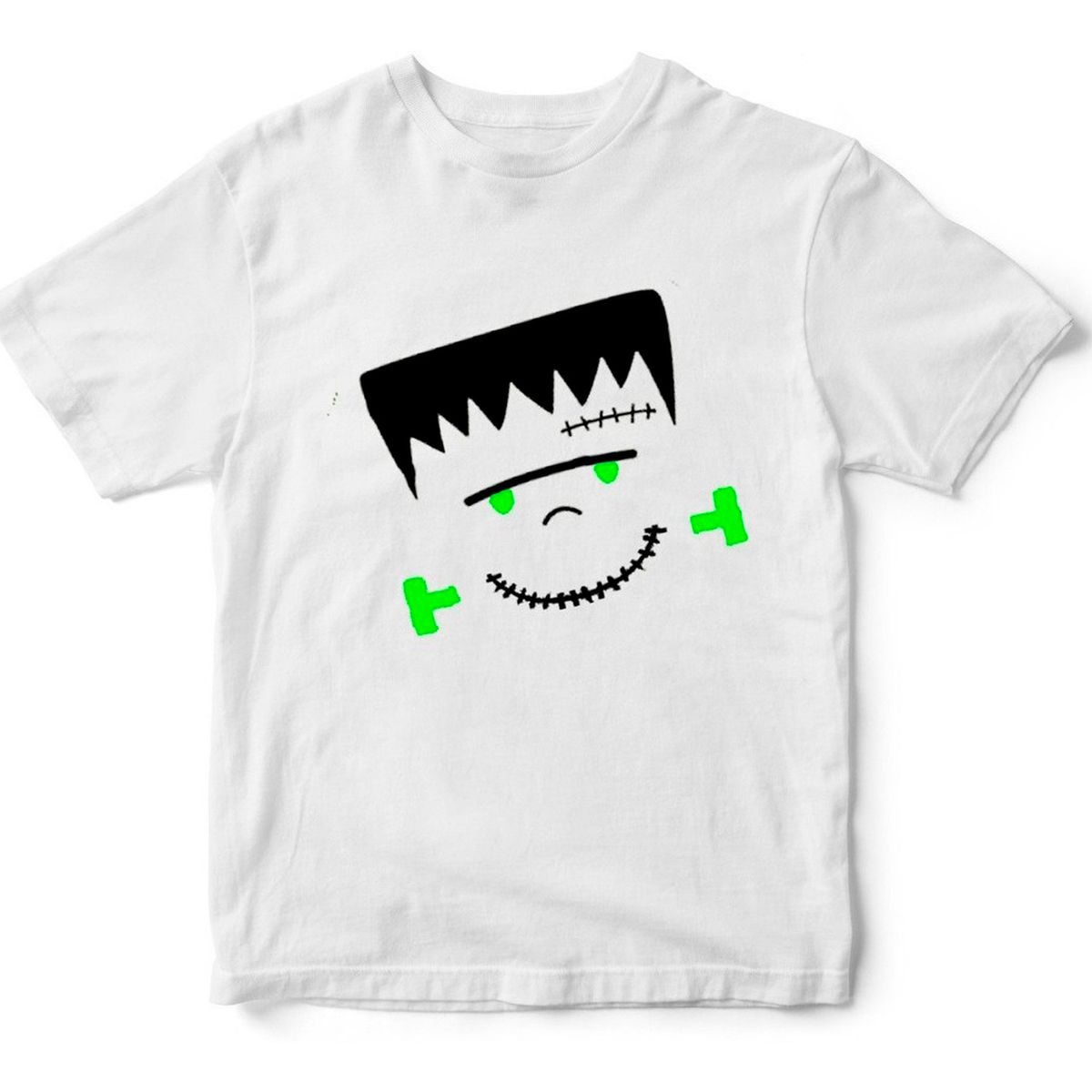 GENERICO - Polera Niño Adulto Halloween Frankie
