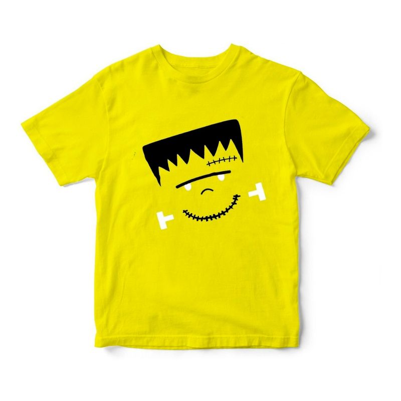 GENERICO - Polera Niño Adulto Halloween Frankie