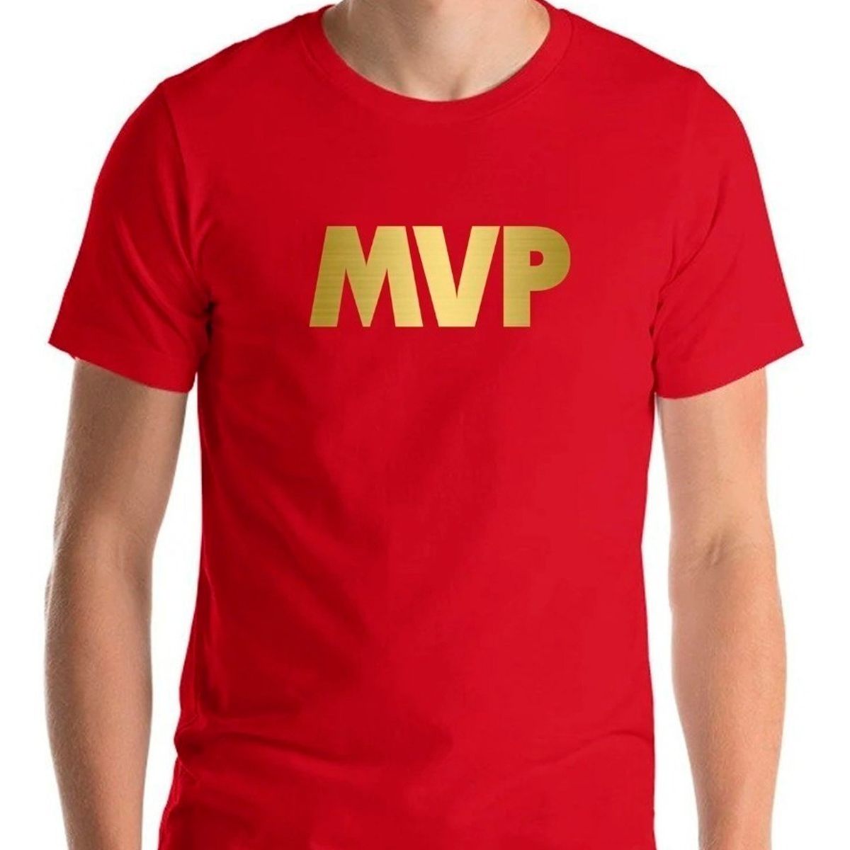GENERICO - Polera Mvp Goat Jugador Mas Valioso Basketball Futbol Gold