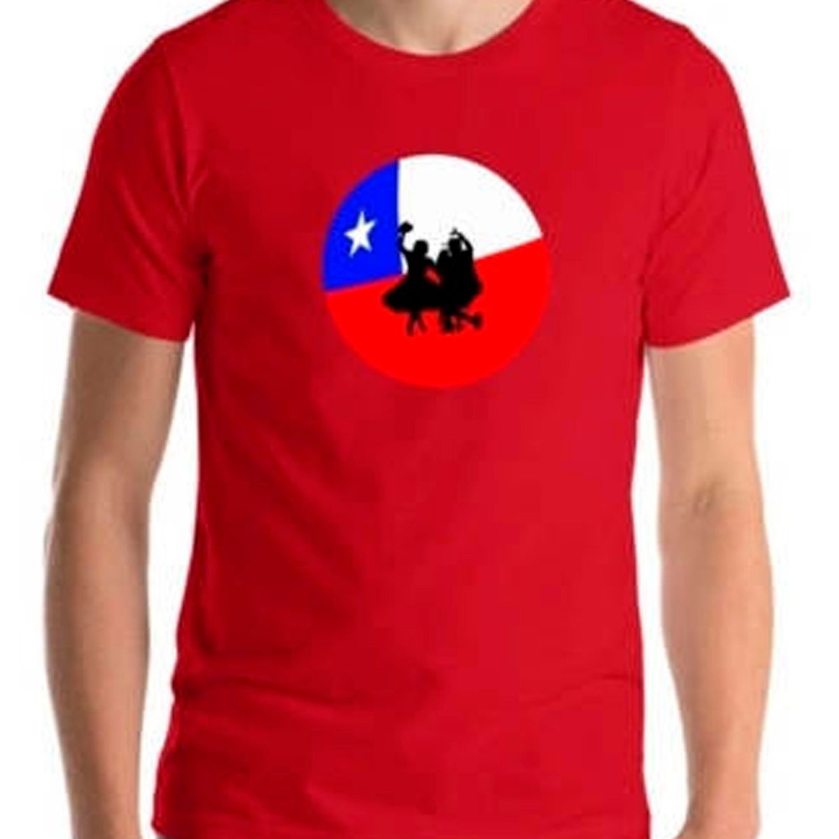 GENERICO - Polera Cueca De Mi Corazon Viva Chile Fiestas Patrias Hombre