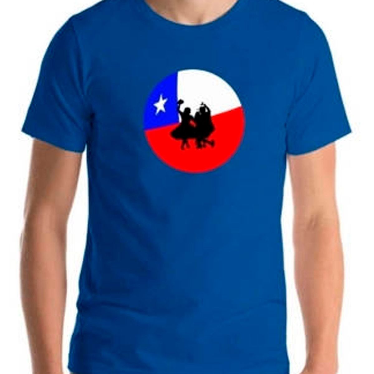 GENERICO - Polera Cueca De Mi Corazon Viva Chile Fiestas Patrias Hombre