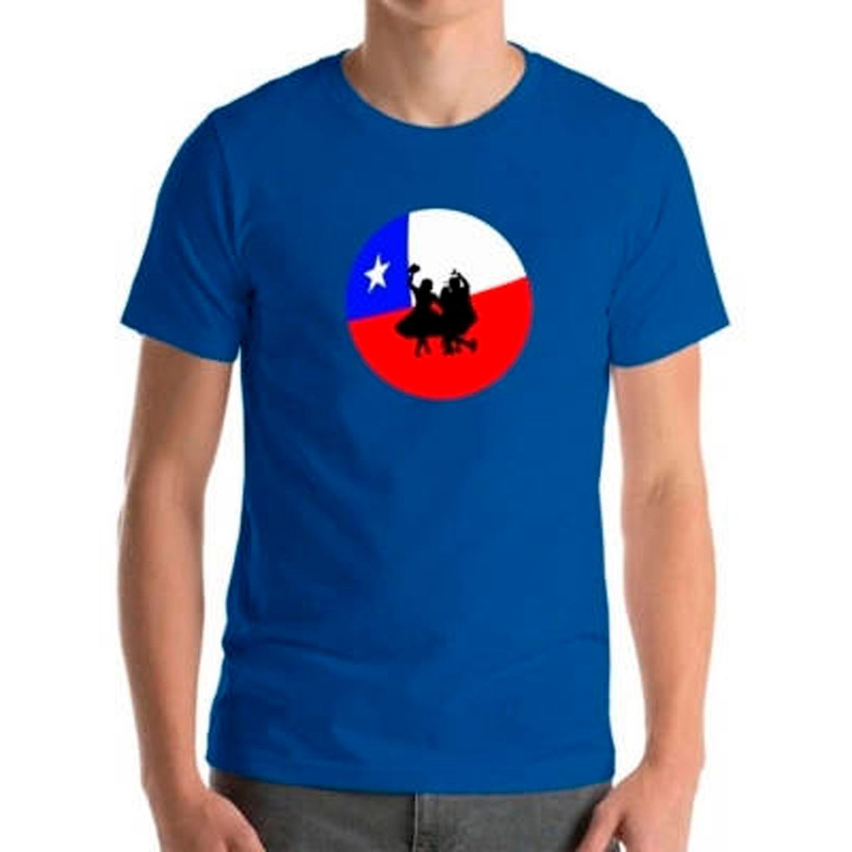 GENERICO - Polera Cueca De Mi Corazon Viva Chile Fiestas Patrias Hombre