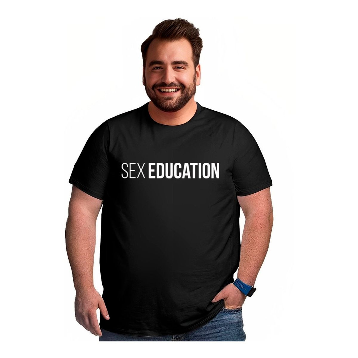 GENERICO - Polera Sex Education Serie Tv Tallas Grandes 2xl 3xl 4xl