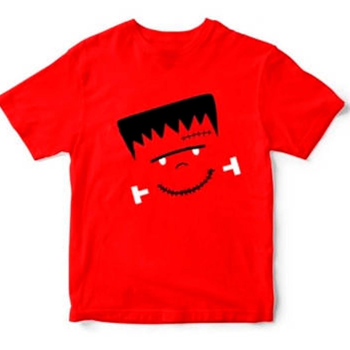 GENERICO - Polera Halloween Frankie Monster 100% Algodon Niñoniña