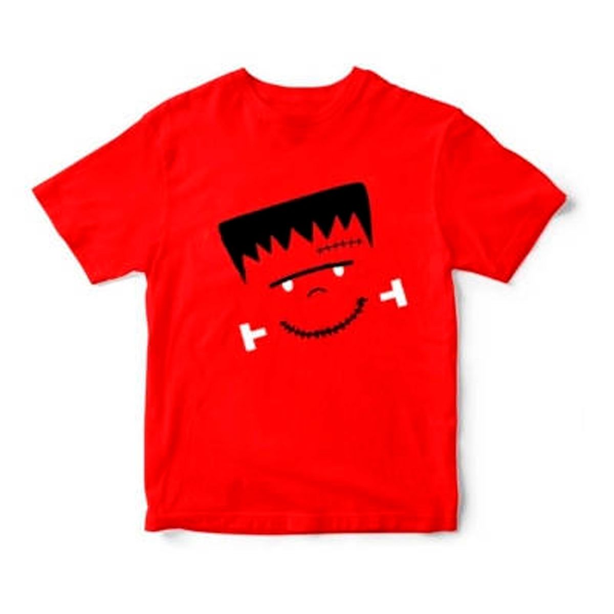 GENERICO - Polera Halloween Frankie Monster 100% Algodon Niñoniña