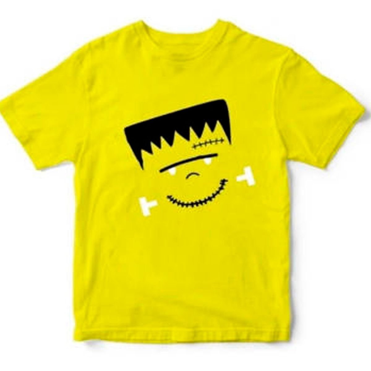 GENERICO - Polera Halloween Frankie Monster 100% Algodon Niñoniña