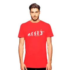 GENERICO - Polera Voleibol Evolution Hombre Fan