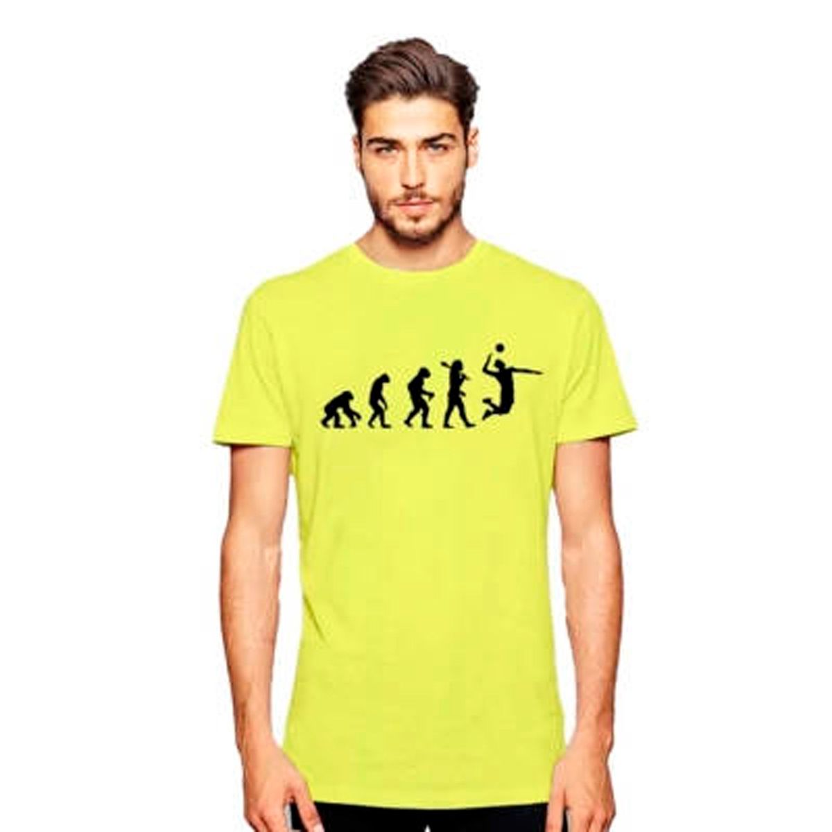 GENERICO - Polera Voleibol Evolution Hombre  Fan