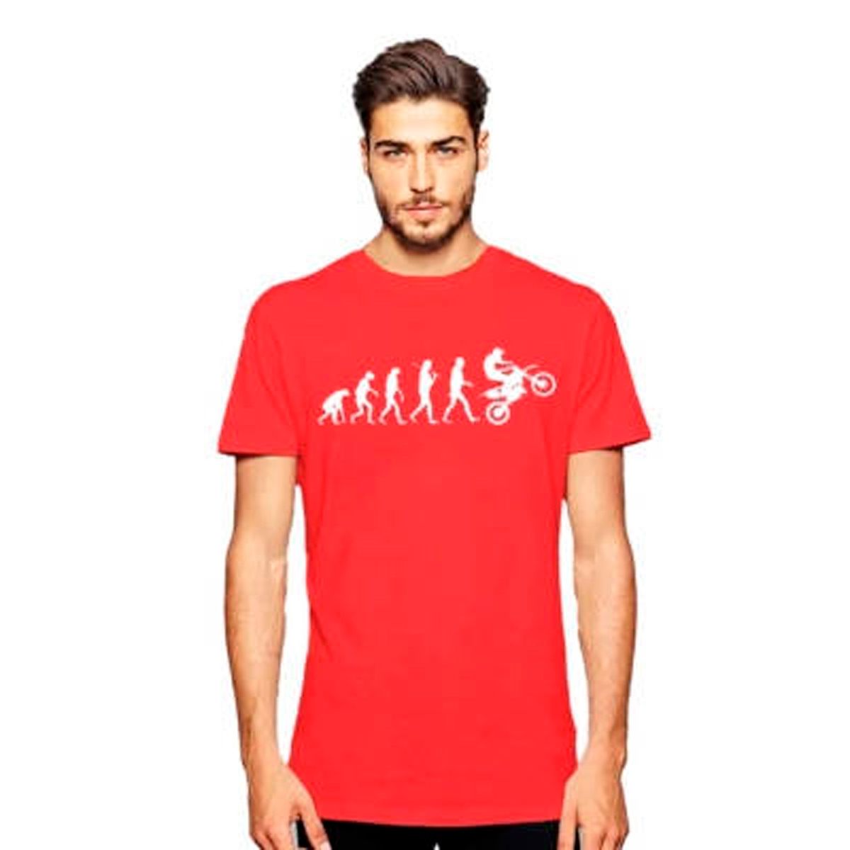 GENERICO - Polera Motociclista Evolution Hombre  Fan Moto