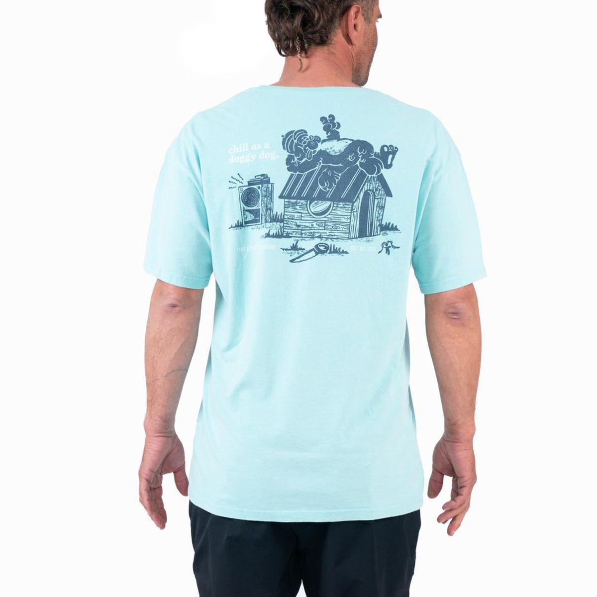 KAYA UNITE - Polera Hombre Chill Teal