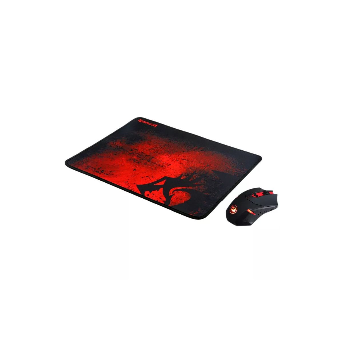 REDRAGON - Pack Gamer Mouse 2,4 Ghz + Mouse Pad Redragon M601wl-ba - SC
