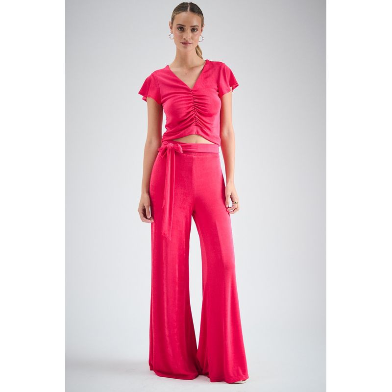 IO - Pantalon Fucsia Mujer Io