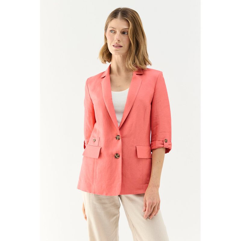 MA GRIFFE - Blazer Coral Mujer Magriffe