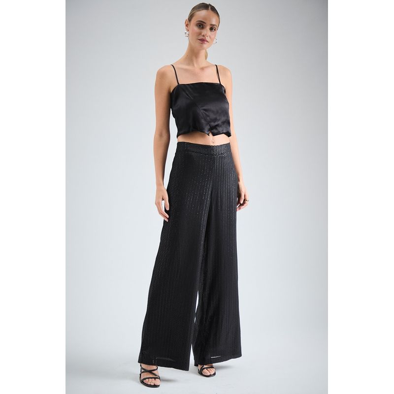 IO - Pantalon Negro Mujer Io