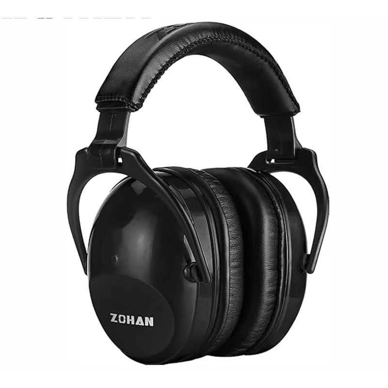 ZOHAN - Audífonos Anti ruido reduce 25db diseño negro autismo
