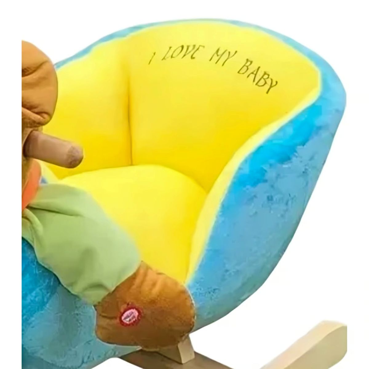 GENERICO - SILLA MECEDORA DE OSO CON SONIDO