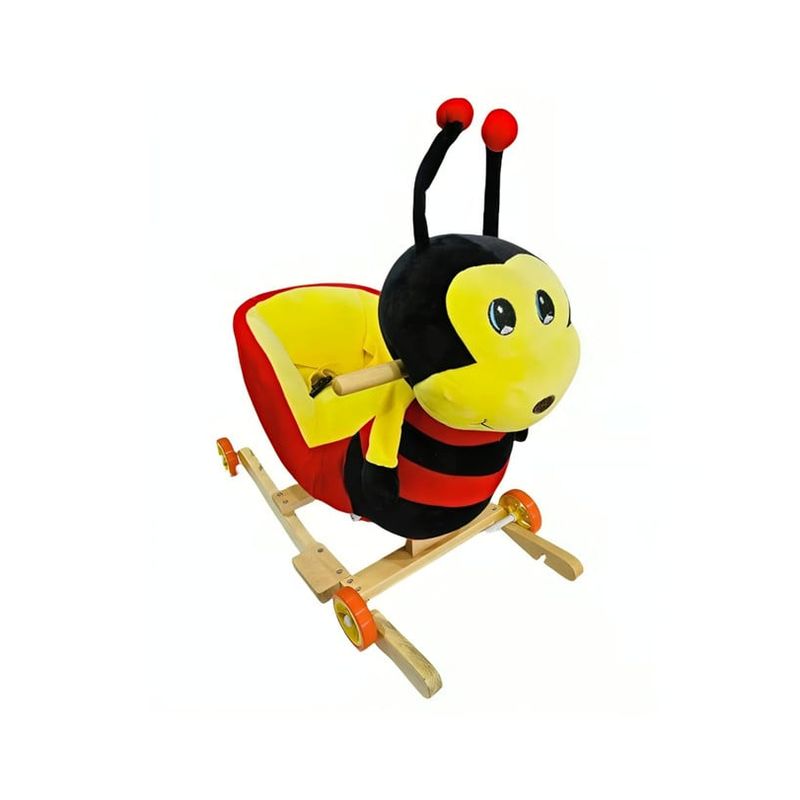 GENERICO - SILLA MECEDORA DE ABEJA  CON SONIDO