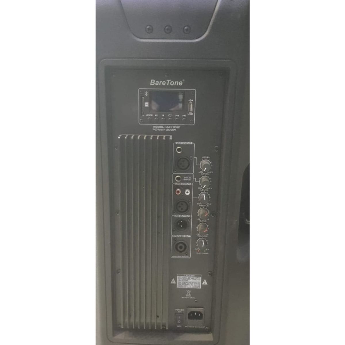 BARETONE - Bafle Activo Profesional 12P Baretone