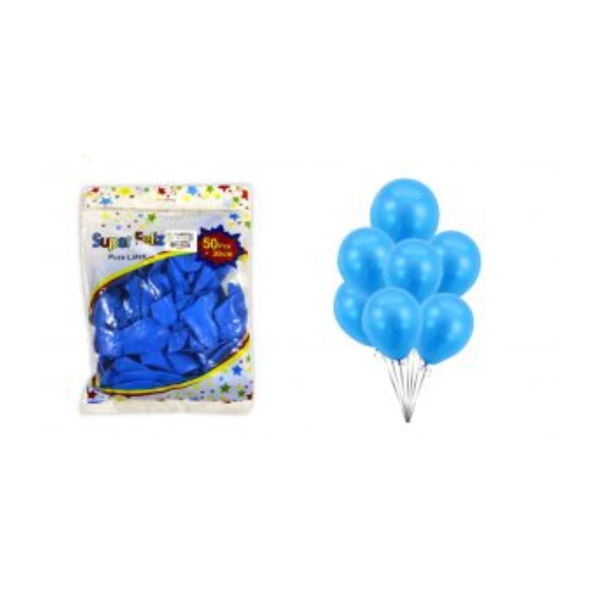 GENERICO - GLOBOS LATEX 30 CM 50 PCS