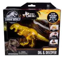 ANSALDO - Dinosaurio Tiranosaurio Rex Jurassic World Dig Discover Gel