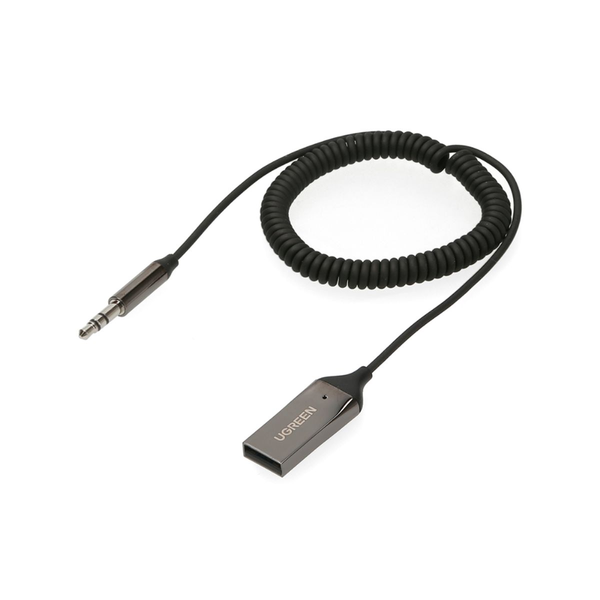 UGREEN - Receptor Audio Automovil Bluetooth 50 Plug 35Mm Power Usb-A Ugreen