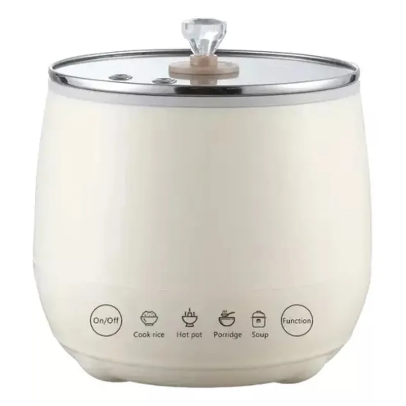 GENERICO - ARROCERA MINI OLLA ELÉCTRICA MULTIUSOS 1.8 LITROS