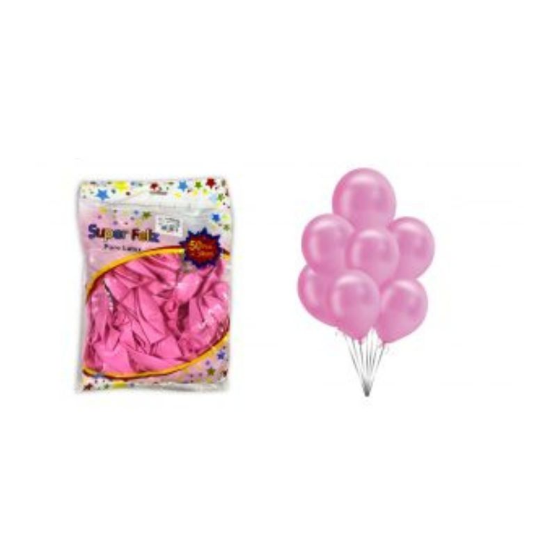 GENERICO - GLOBOS LATEX 30 CM 50 PCS