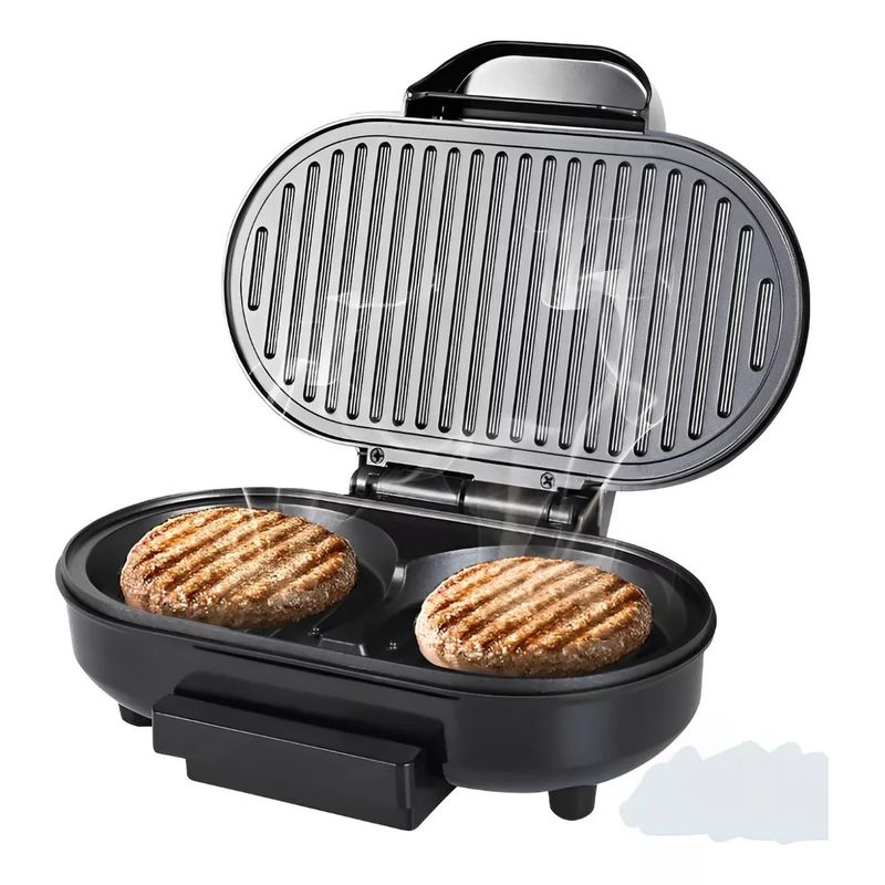 GENERICO - Maquina Para Hacer Hamburguesas Parrilla Sándwichera