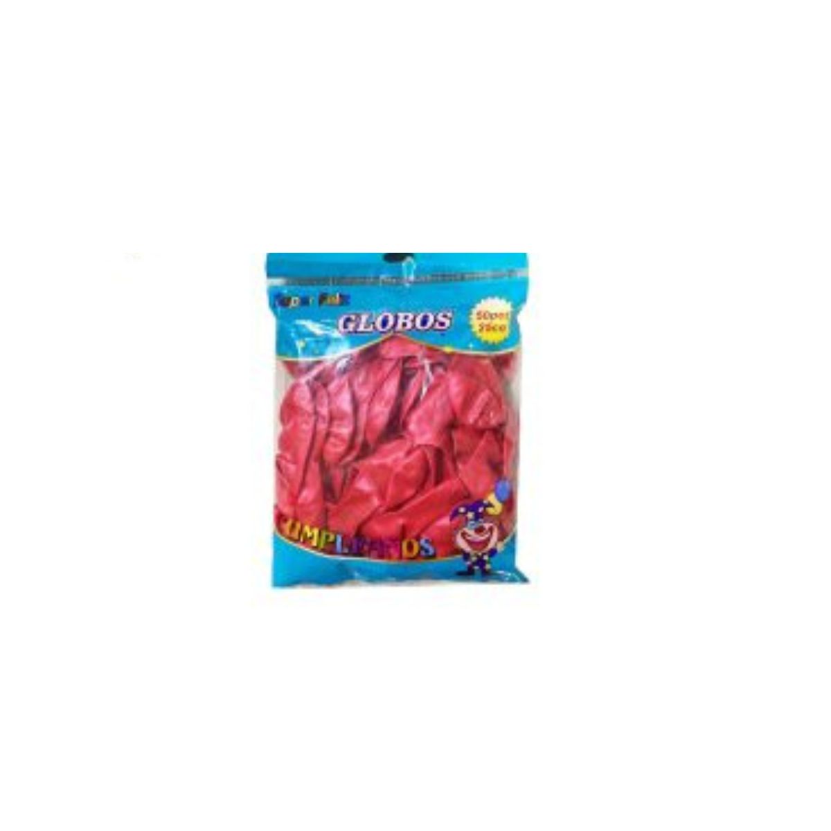 GENERICO - GLOBOS LATEX 25 CM 50 PCS