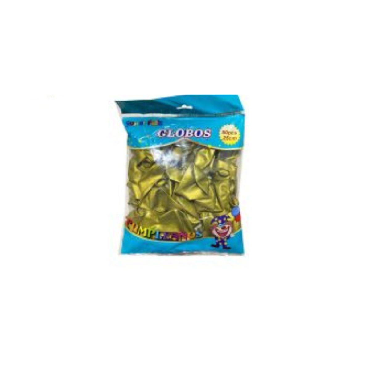 GENERICO - GLOBOS LATEX 25 CM 50 PCS