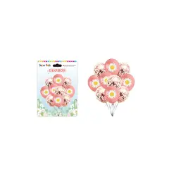 GENERICO - GLOBOS FLOR 30 CM 10 PCS