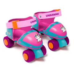 GENERICO - SET MI PRIMER PATÍN AJUSTABLE CON ACCESORIOS UNICKAWAII