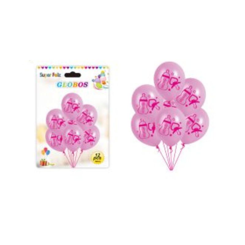 GENERICO - GLOBOS BABY 30 CM 12 PCS
