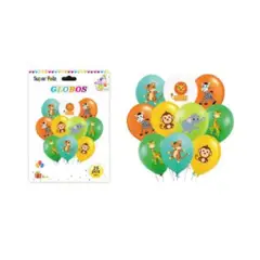 GENERICO - GLOBOS SAFARI 30 CM 25 PCS