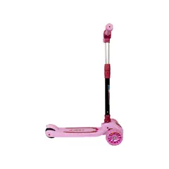 UDEAS - Scooter con tres ruedas plegable rosado