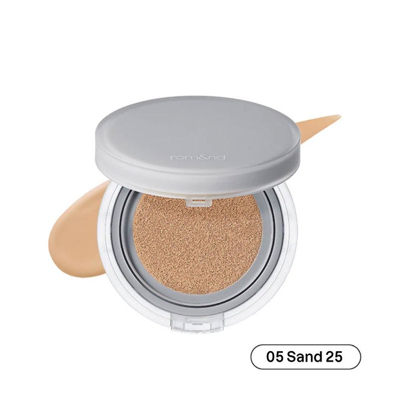 ROMAND - Base de maquillaje semi-mate en formato cushion tono 25