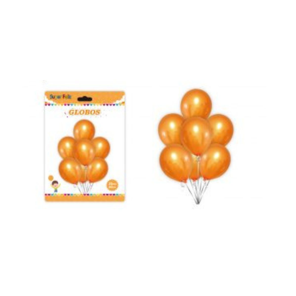 GENERICO - GLOBOS LATEX 30 CM 25 PCS