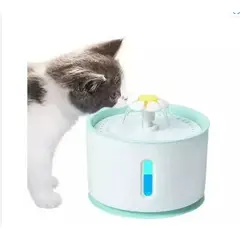 GENERICO - Bebedor Gatos Perros 4 Filtros Para Bebedero